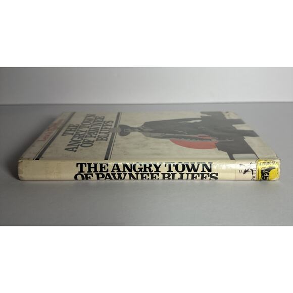 Lewis B PATTEN / The Angry Town of Pawnee Bluffs 1st Edition 1974 HC DJ - Picture 3 of 10